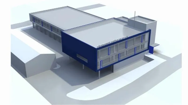 Návrh nového sídla záchranky