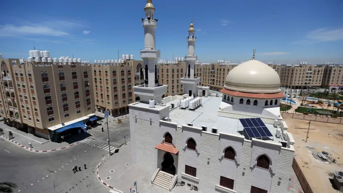 Katarem financovaný projekt Hamad City v Gaze