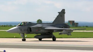 Veřejnosti se otevřelo čáslavské letiště, kde slouží gripeny