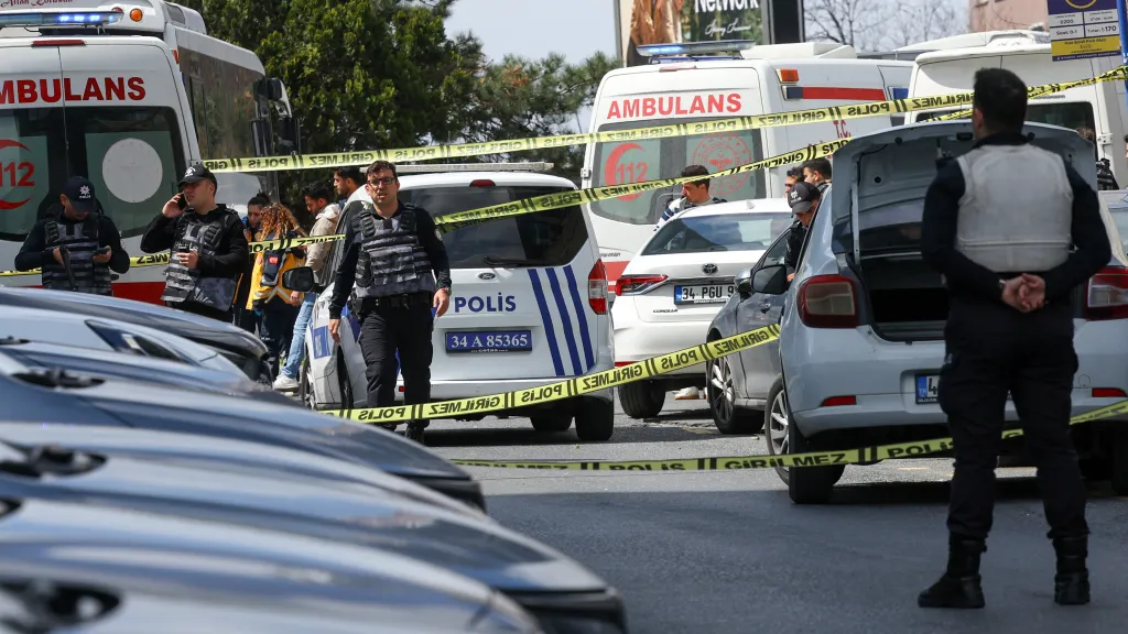 Policie zajistila místo střelby v Istanbulu