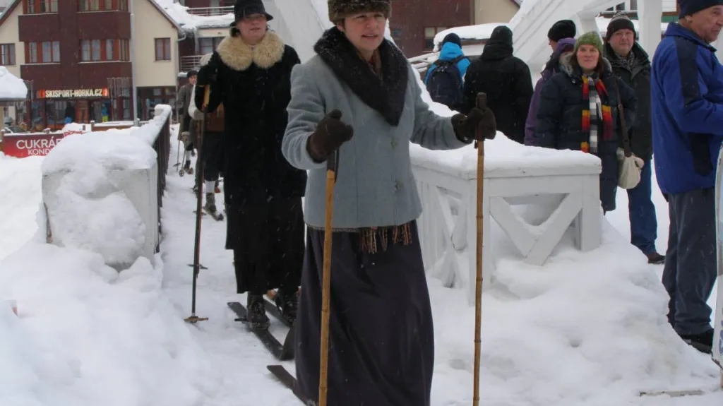 Lyžařské umění před sto lety