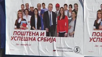 Volební kampaň v Srbsku