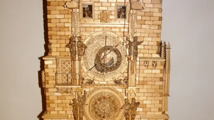 Model Staroměstského orloje od Pavla Balcara