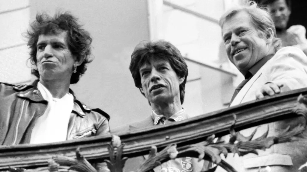 Václav Havel a Rolling Stones