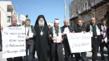 Demonstrace proti Charlie Hebdo v Izraeli