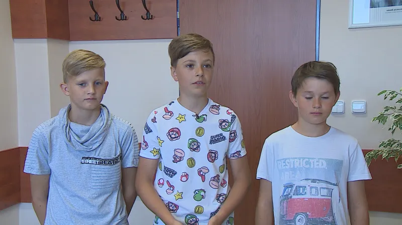 Trojice zachránců