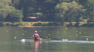 Olympijská vítězka na čas vyměnila trénink na Vltavě za Brněnskou přehradu