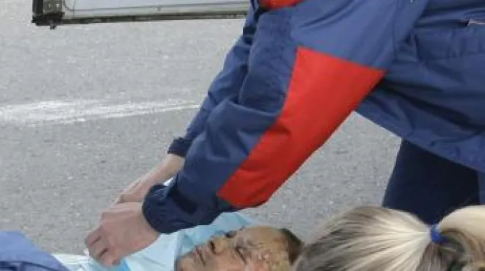 Muž zraněný při pořáru v Permu
