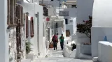 Santorini je dnes oblíbená turistická destinace