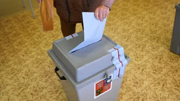 Volební urna, ilustrační foto