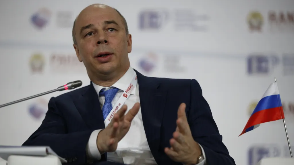Ruský ministr financí Anton Siluanov