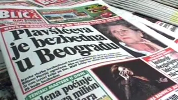Srbský tisk o Biljaně Plavšičové