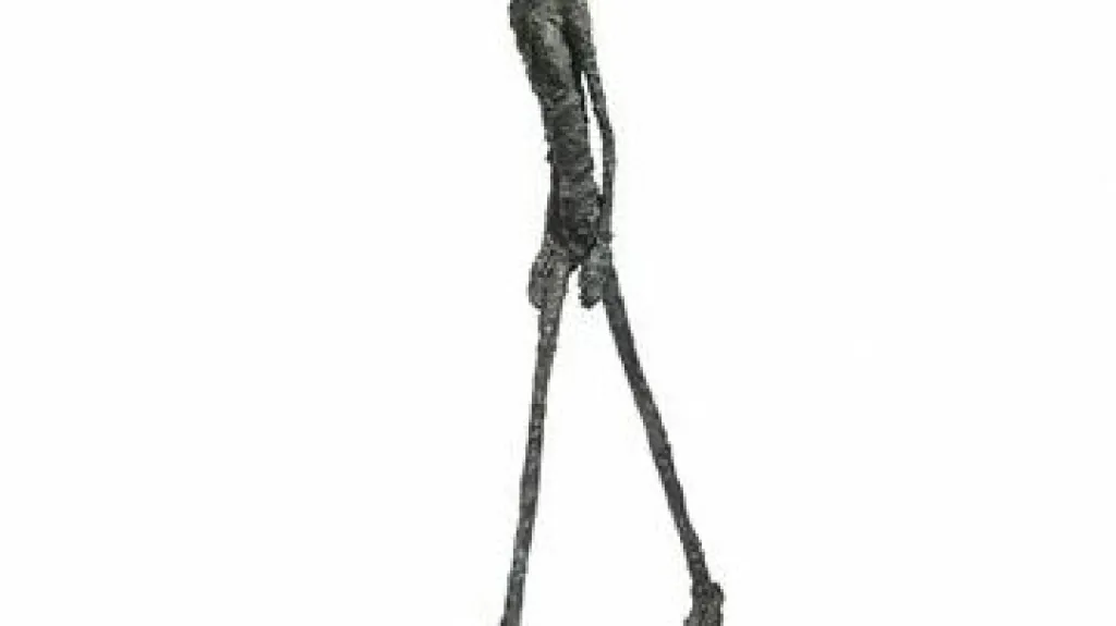 Alberto Giacometti L\'Homme Qui Marche I (Kráčející muž I)