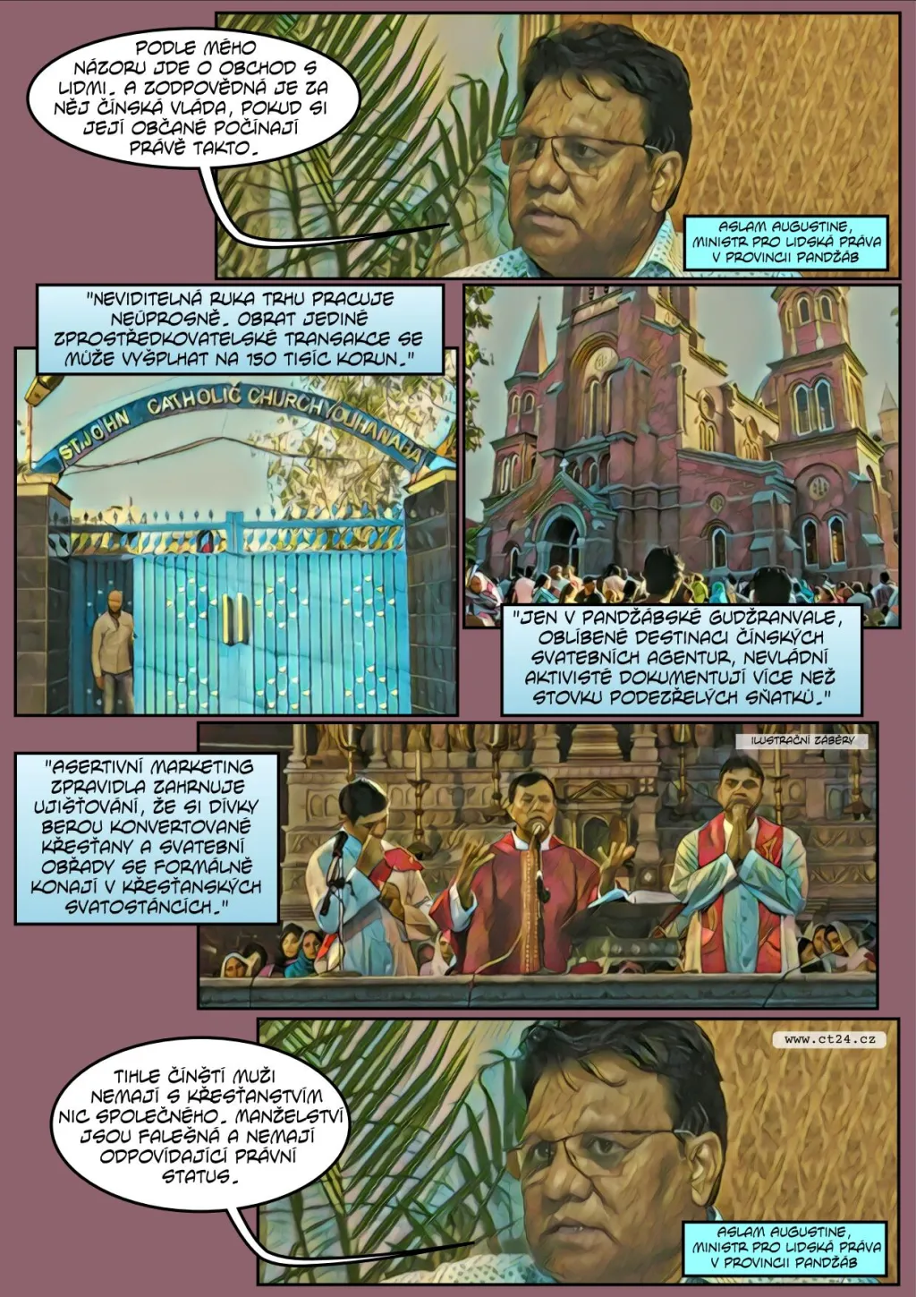 Komiks: Číňané shánějí nevěsty