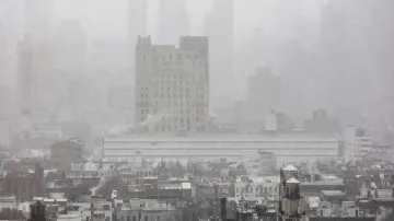 New York na snímku z 23. února 2026