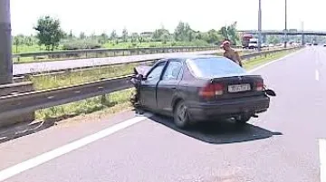 Nehoda v Praze 5