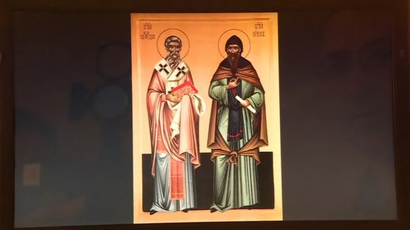 Digitalizovaná ikona slovanských věrozvěstů