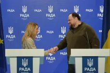 Předsedkyně europarlamentu navštívila Kyjev a nabídla pomoc s poválečnou obnovou