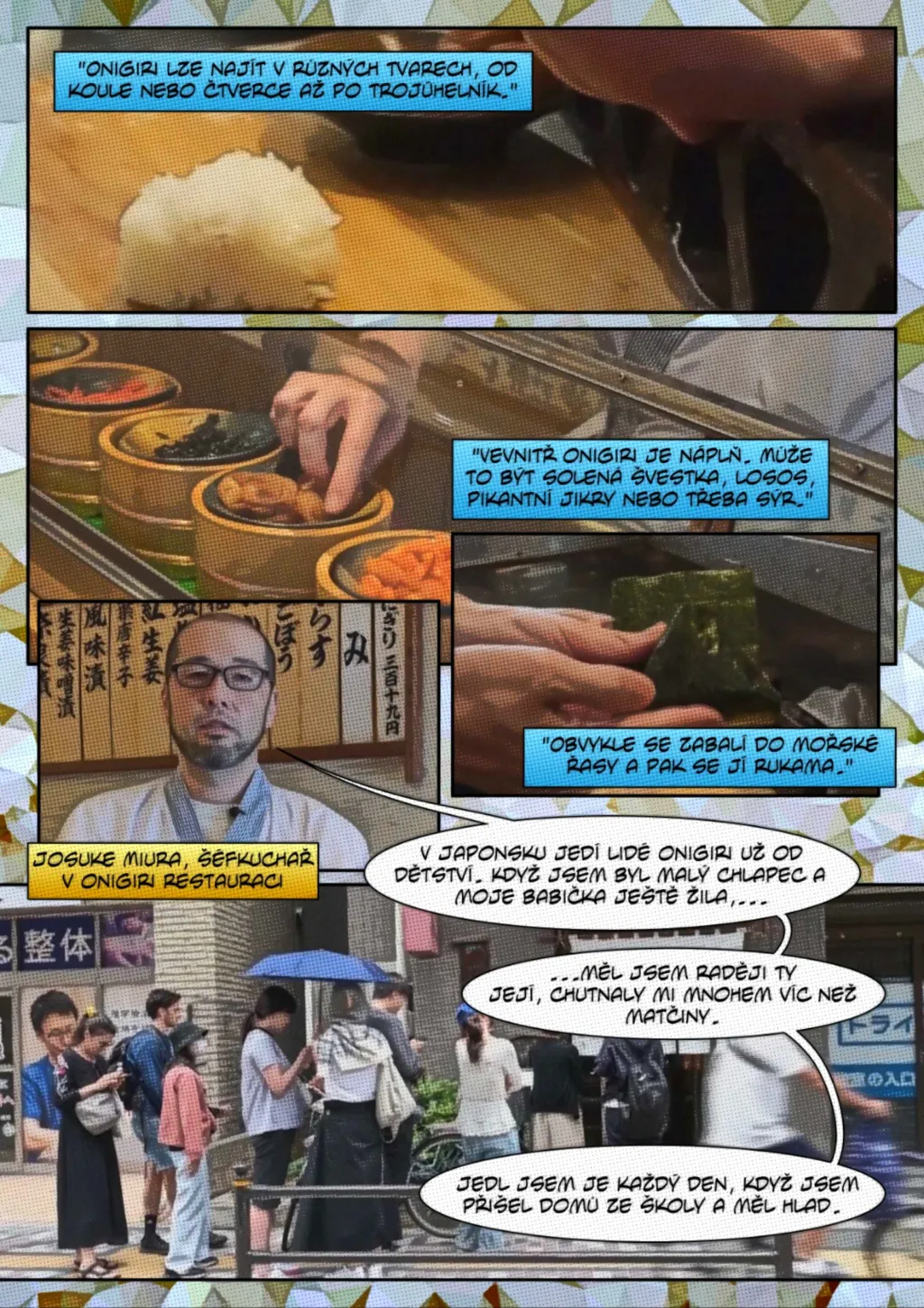 Japonské onigiri nabývá na popularitě