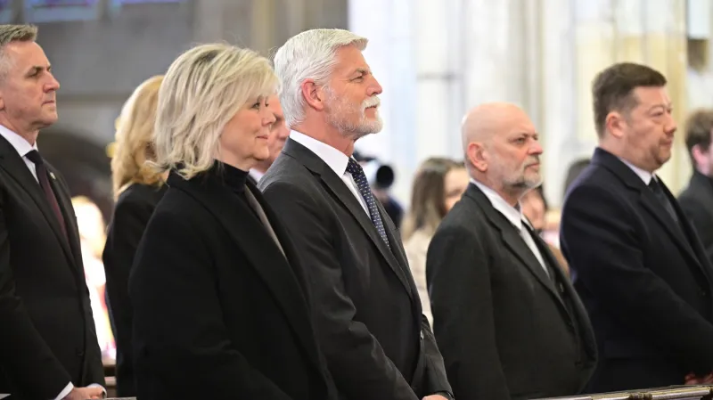 Prezidentský pár se zúčastnil slavnostního uvedení Stanislava Přibyla do úřadu pražského arcibiskupa