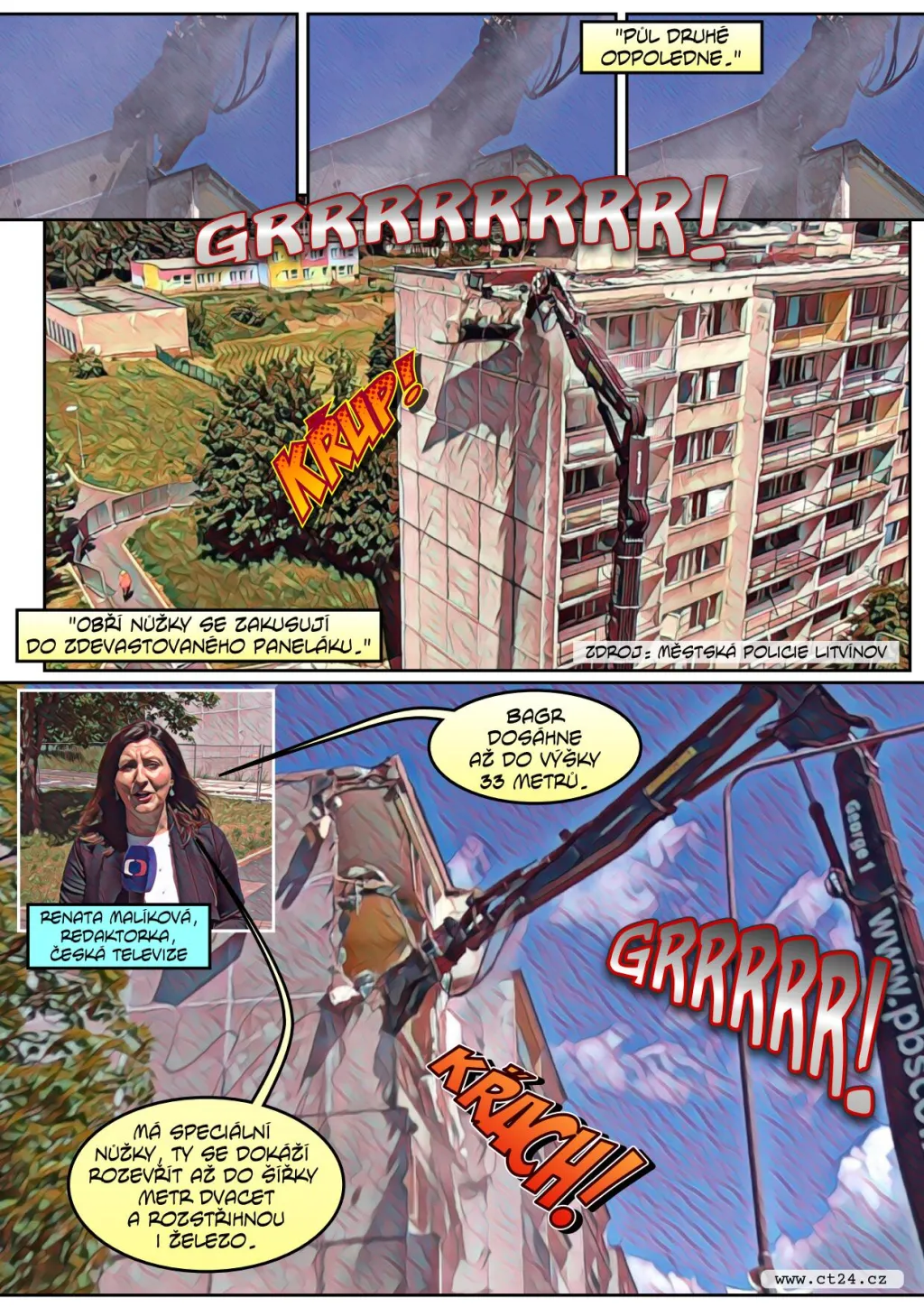 Demolice vybydlených paneláků