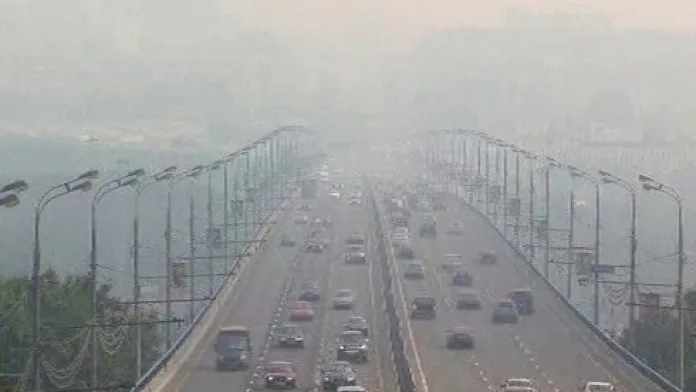 Smog v Moskvě