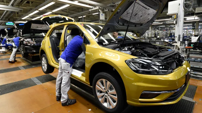 Výroba Volkswagenu ve Wolfsburgu