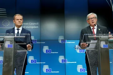 Shodnout se na přerozdělení migrantů bude velmi těžké, připustil po summitu Tusk