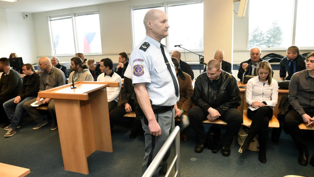 Drogový gang před soudem