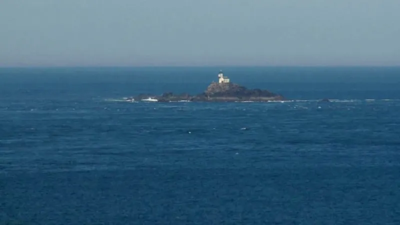 Maják na ostrově Tévennec