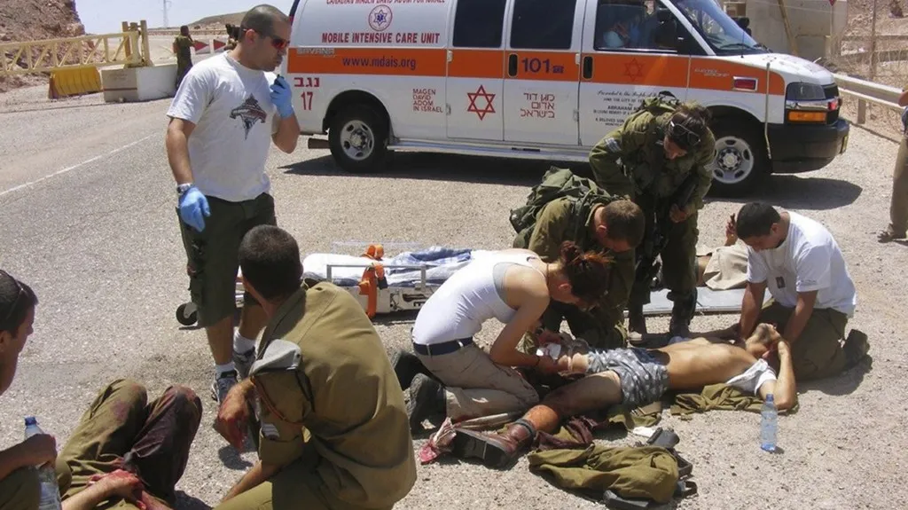 Zranění izraelští vojáci