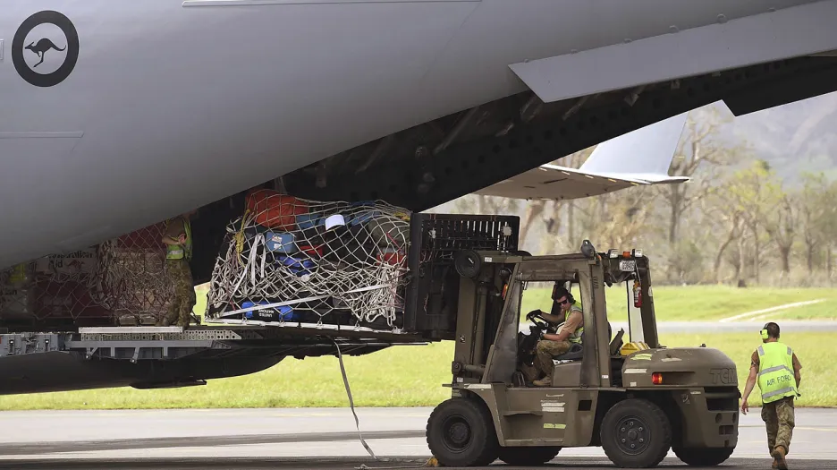 Humanitární pomoc pro Vanuatu