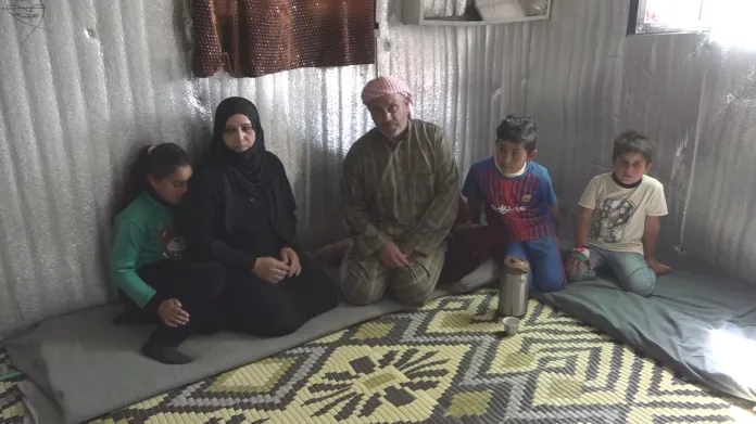 Rodina Al Ammúní prchla ze syrské Palmýry