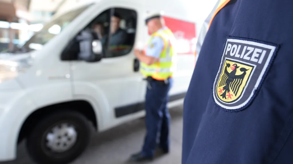 Kontrola na hranici s Německem