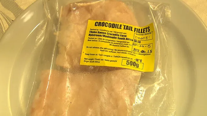 Krokodýlí filet