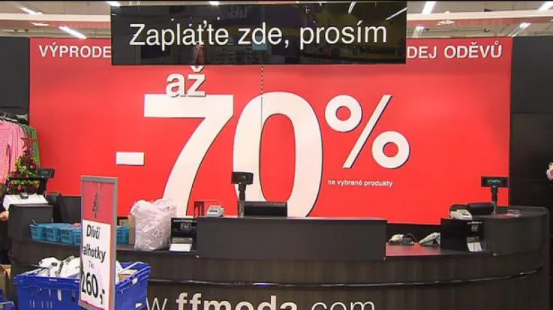 Varování při povánočních slevách