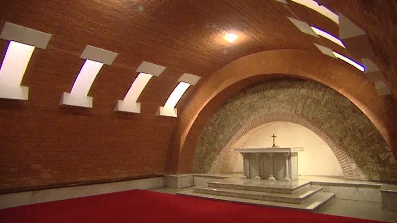 Krypta kostela Nejsvětějšího Srdce Páně