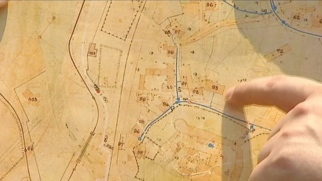 Historická katastrální mapa