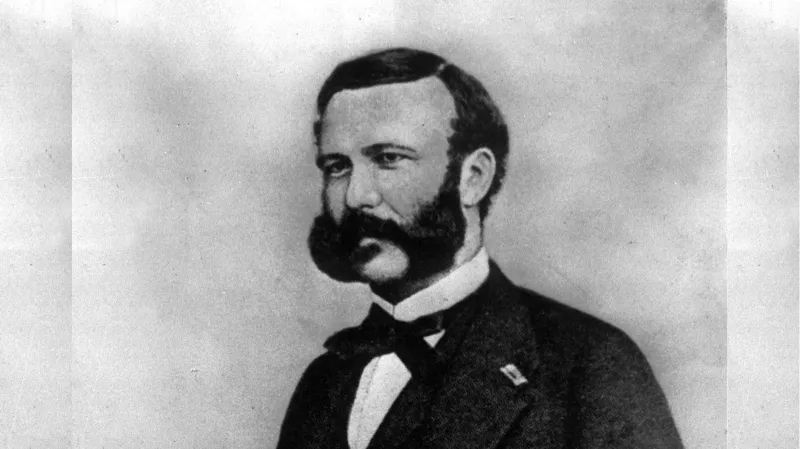 Jean Henri Dunant, nositel Nobelovy ceny míru za rok 1901 a zakladatel Mezinárodního červeného kříže