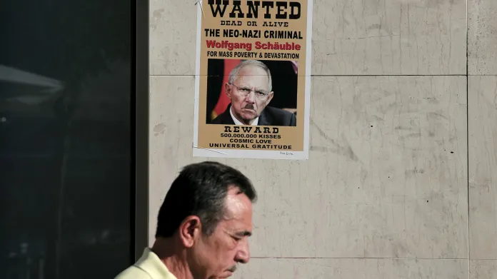 Schäuble není v Aténách příliš oblíben
