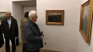 Vernisáž výstavy malíře Václava Jansy