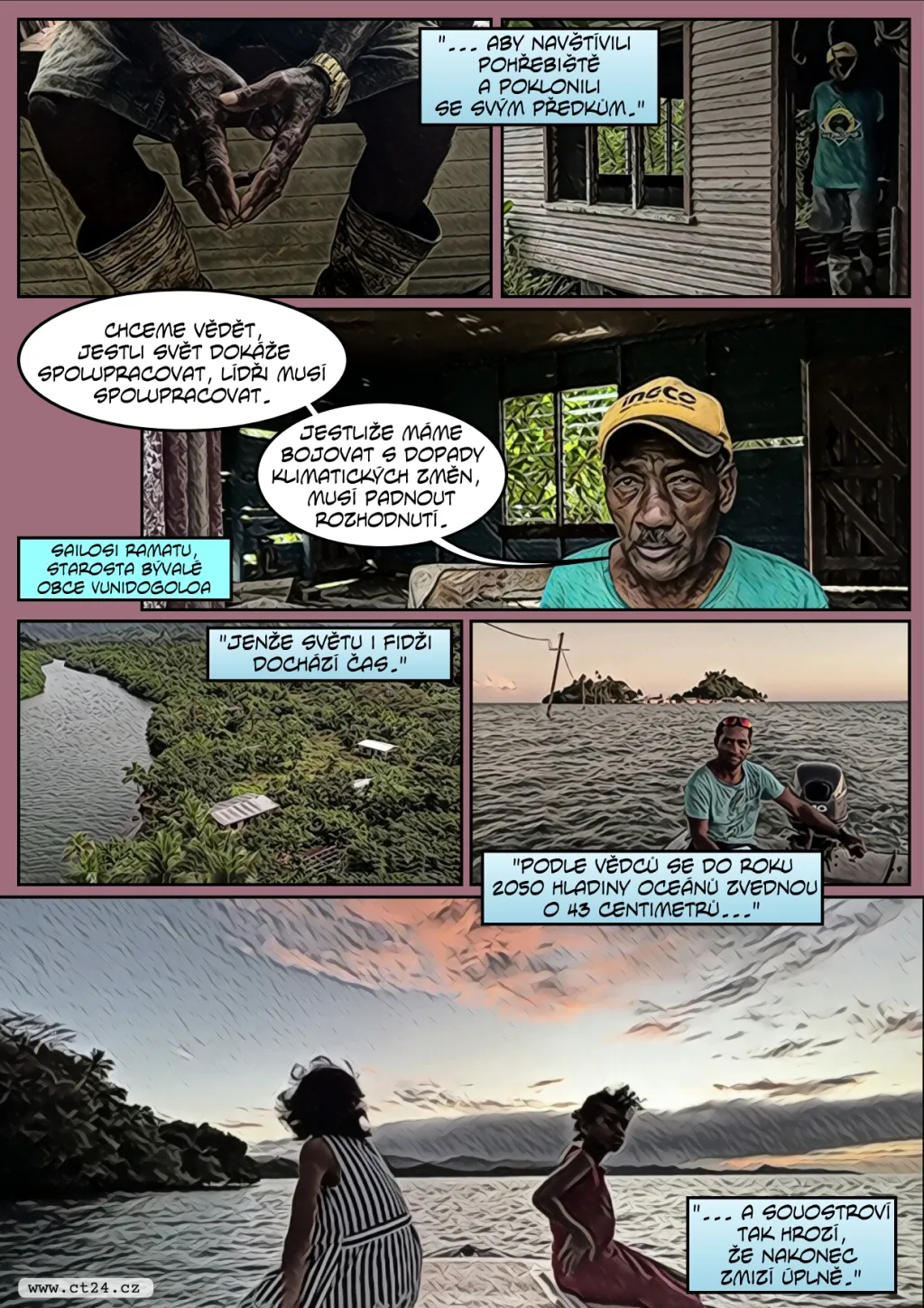 Do konce století by mohlo Fidži i jiné ostrovní státy zmizet pod hladinou