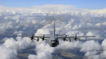 Nákladní letadlo C-130 belgických vzdušných sil na snímku z roku 2012