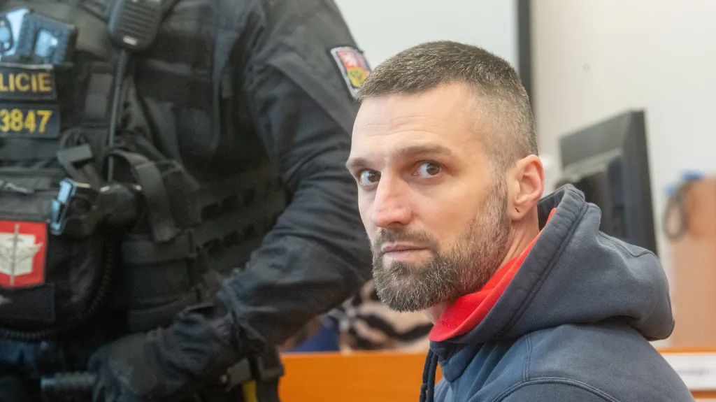 Odsouzený vrah Petr Gryc (na snímku z dubna 2025)