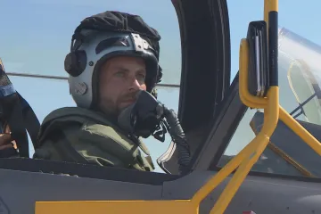 Novým předváděcím pilotem gripenu je kapitán Ratz