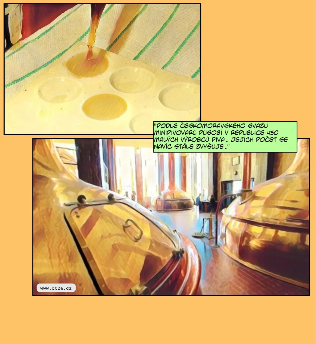 Komiks: Budouci sládci skládali zkoušky