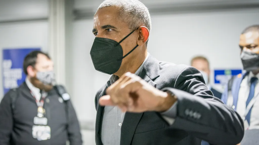 Obama na konferenci v Glasgow