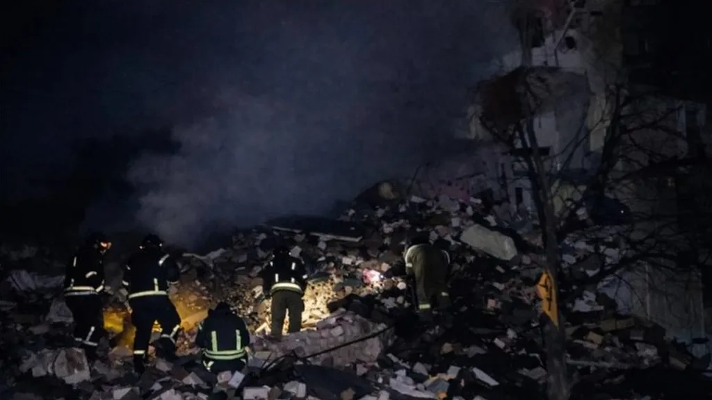 Následky ruského útoku na Dněpropetrovskou oblast