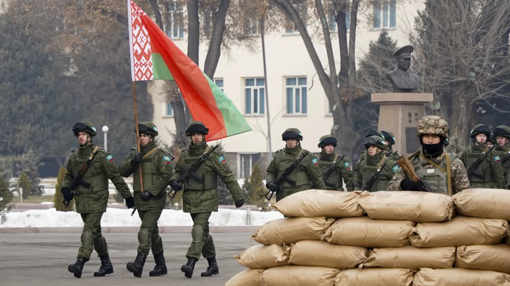 Běloruské jednotky v Kazachstánu