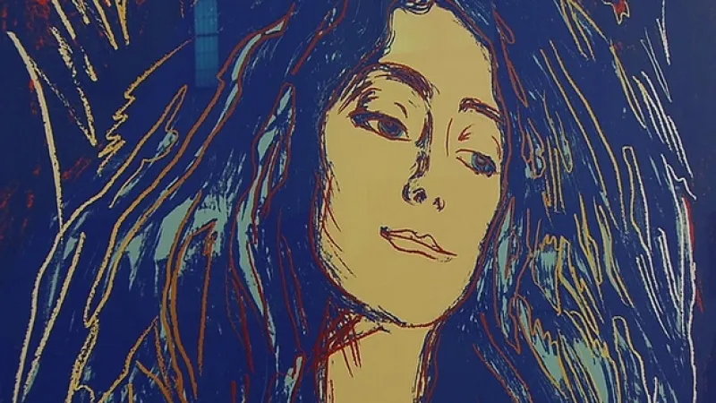 Andy Warhol / Eva Mudocci (podle Muncha)